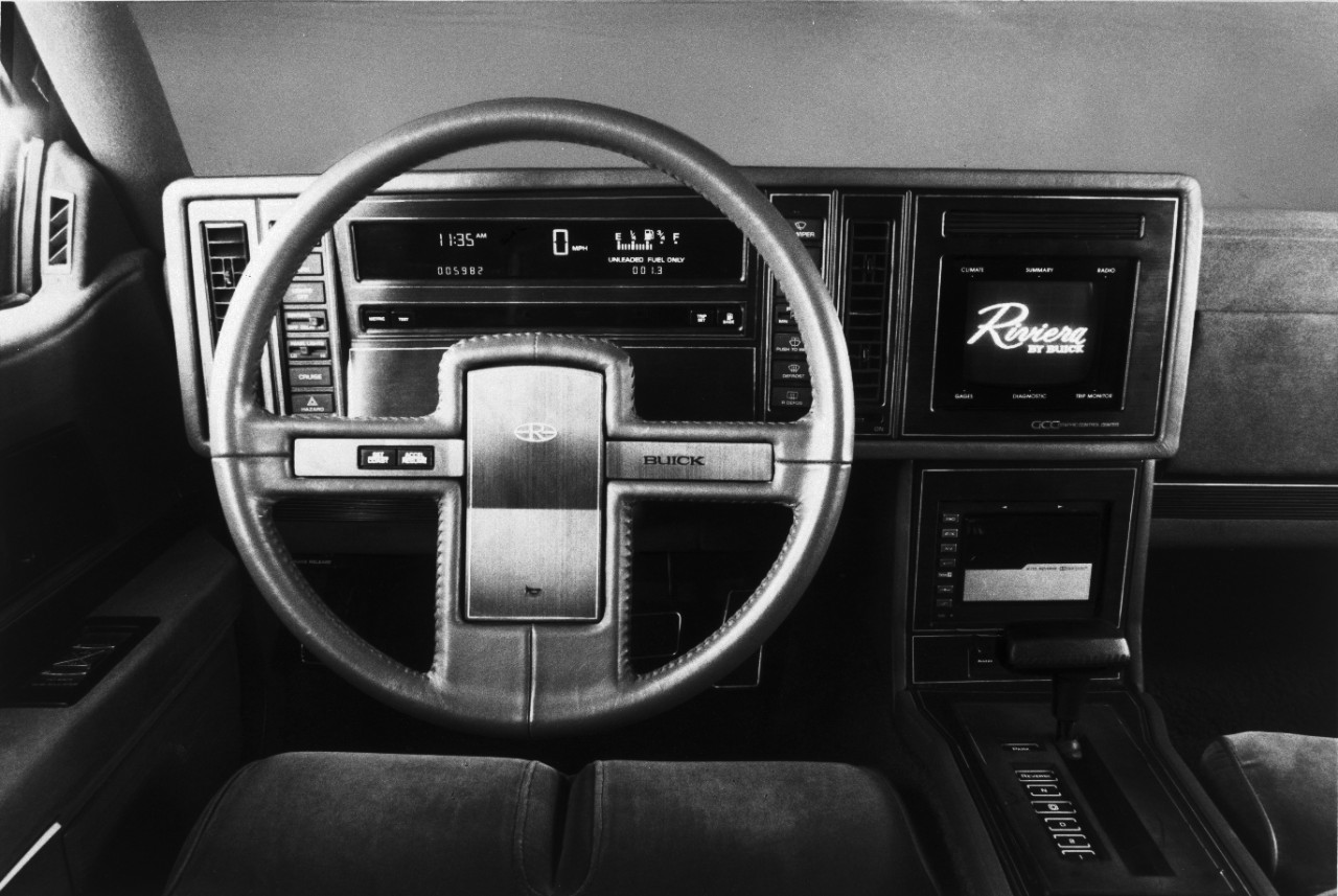 Retro Rides: The 1986 Buick Riviera (With A Cool Touch Screen)